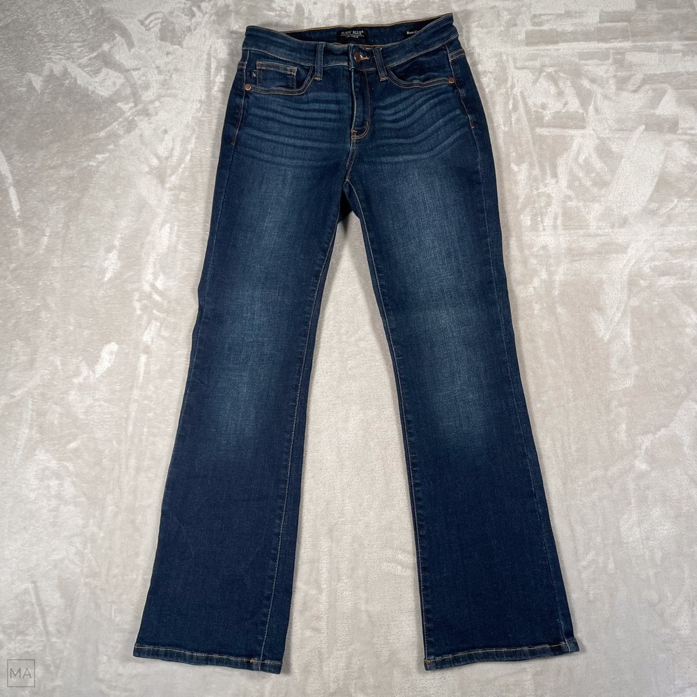 Judy Blue Women's Jeans Boot Cut Denim Stretch Casual 7_28 Blue